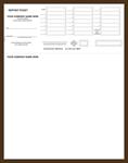 Laser Deposit Ticket - 1 Part Form