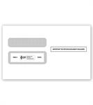 W-2 Double-Window Envelopes, Self-Seal